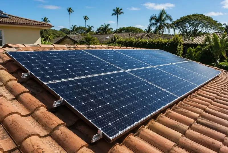 Installation de panneaux solaires à Tullins